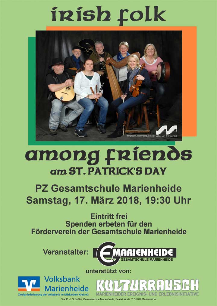 Irish Folk mit Among Friends